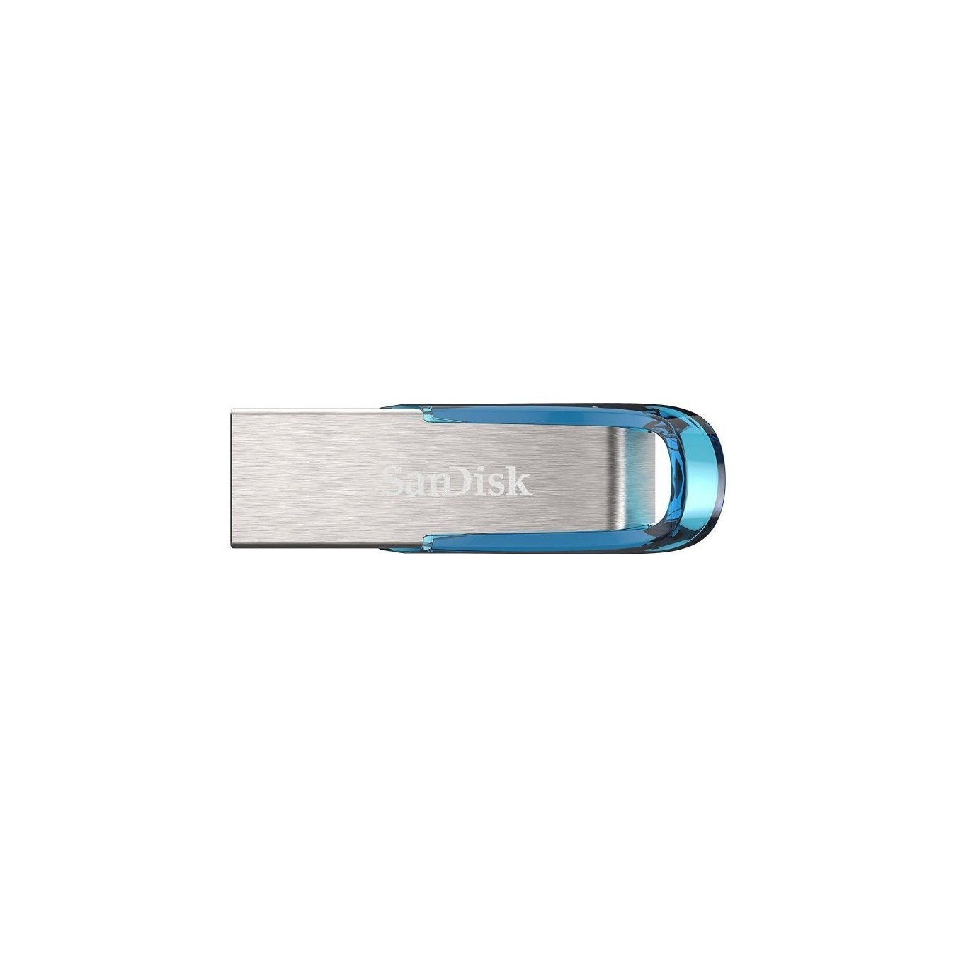 SanDisk Ultra Flair USB Flash Drive - 32GB - 3.2 Gen1 - Silver-Blue — Buy in Cyprus with Fast Delivery