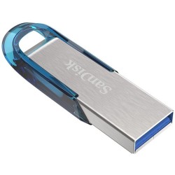 Buy SanDisk Ultra Flair USB Flash Drive - 32GB - 3.2 Gen1 - Silver-Blue in Cyprus, Nicosia, Limassol, Larnaka, Pafos