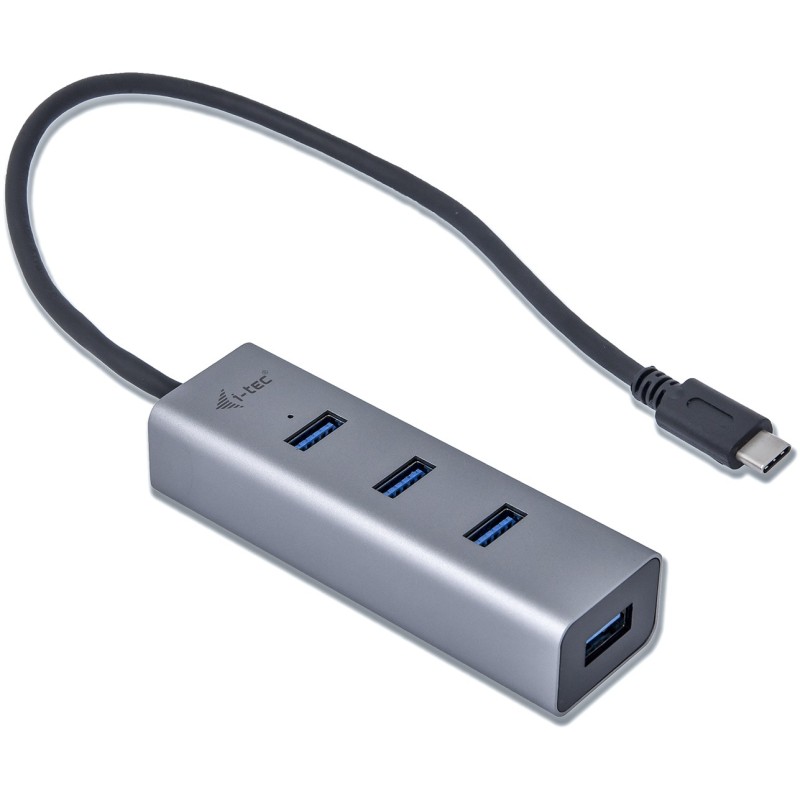 Buy D I-TEC USB-C METAL 4-PORT HUB - USB-C Upstream, Aluminum Body in Cyprus, Nicosia, Limassol, Larnaka, Pafos