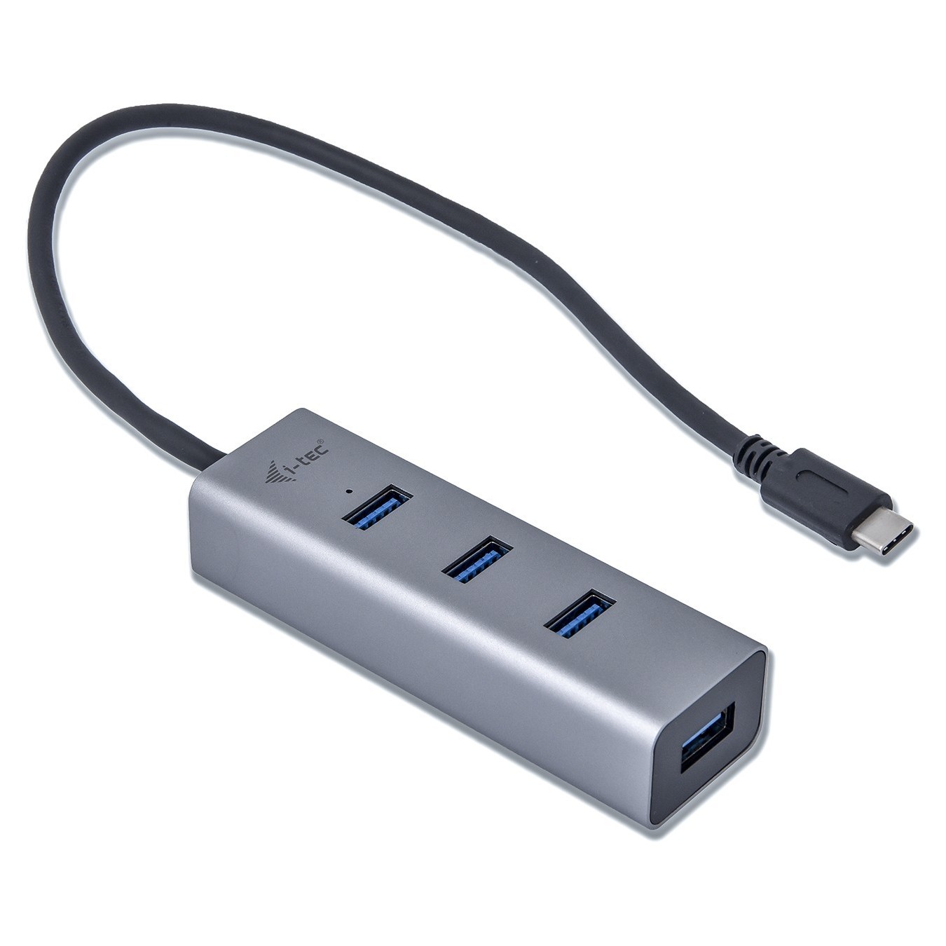 D I-TEC USB-C METAL 4-PORT HUB - USB-C Upstream, Aluminum Body — Buy in Cyprus with Fast Delivery
