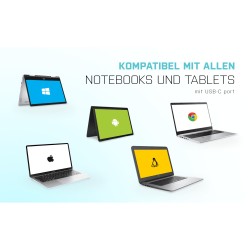 Buy D I-TEC USB-C METAL 4-PORT HUB - USB-C Upstream, Aluminum Body in Cyprus, Nicosia, Limassol, Larnaka, Pafos