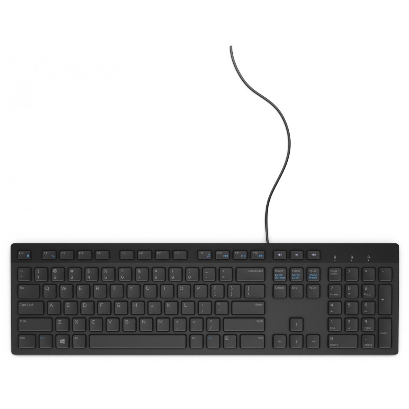 DELL Multimedia Keyboard - KB216 - Black, US International, BOX — Buy in Cyprus with Fast Delivery