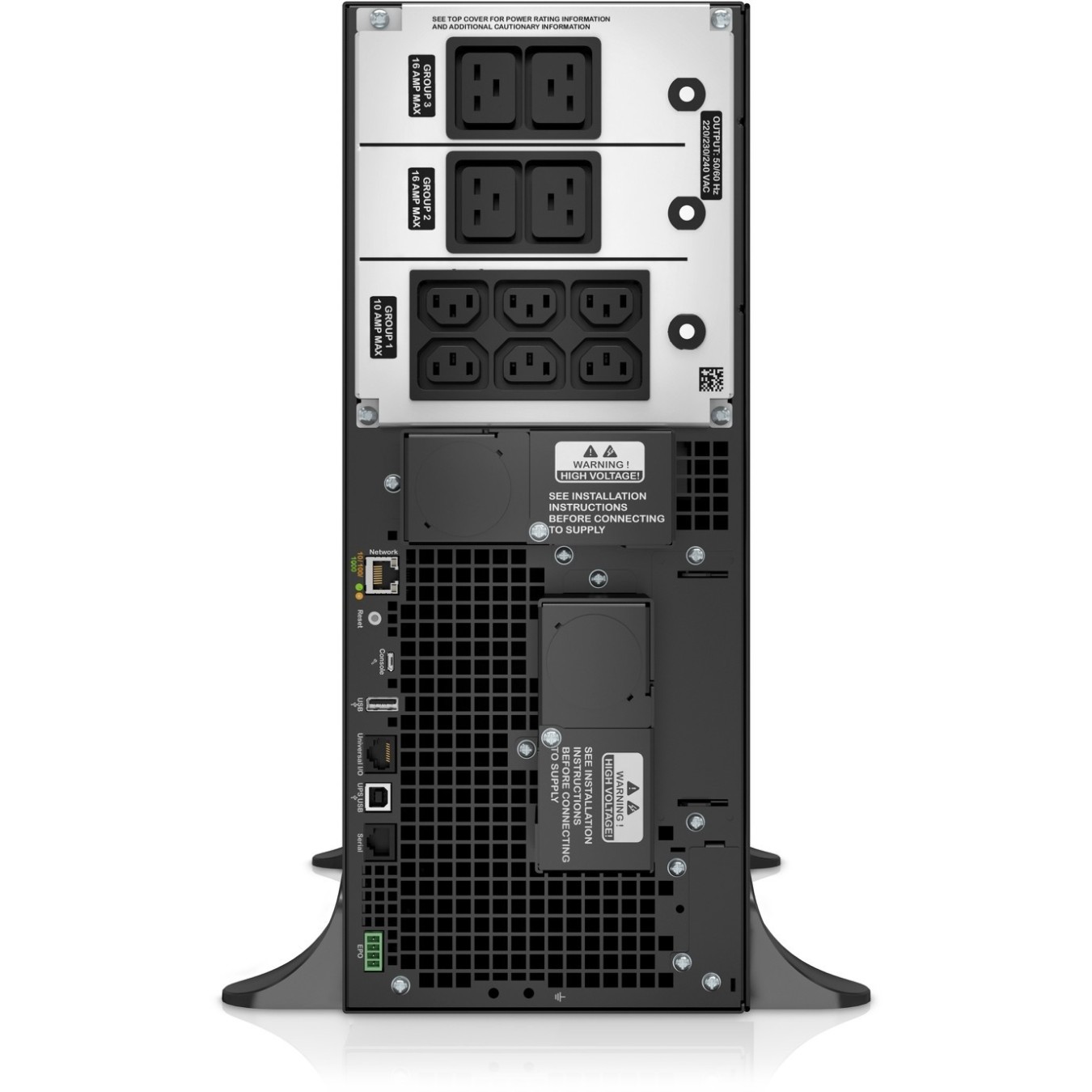 APC Smart-UPS SRT 6000 VA SRT6KXLI - SRT6KXLI - Online, 1-Phase, Rack/Tower Convertible, 6000 VA