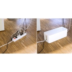 Buy LogiLink Cable Box Large - White 40.7 x 15.7 x 13.35 cm in Cyprus, Nicosia, Limassol, Larnaka, Pafos