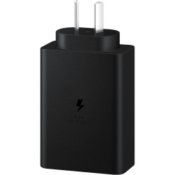 Buy Samsung Power Adapter Trio 65W - Black (3 Ports, USB-C PD) in Cyprus, Nicosia, Limassol, Larnaka, Pafos