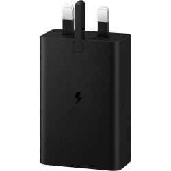 Buy Samsung Power Adapter Trio 65W - Black (3 Ports, USB-C PD) in Cyprus, Nicosia, Limassol, Larnaka, Pafos