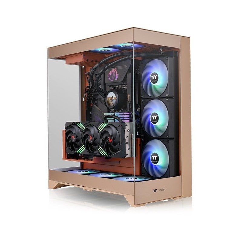 Buy Thermaltake CTE E550 TG Gravel Sand - E550 - Midi Tower PC Case, Gravel Sand in Cyprus, Nicosia, Limassol, Larnaka, Pafos