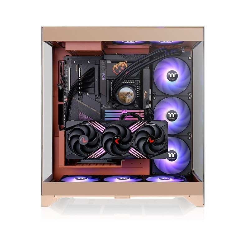 Buy Thermaltake CTE E550 TG Gravel Sand - E550 - Midi Tower PC Case, Gravel Sand in Cyprus, Nicosia, Limassol, Larnaka, Pafos