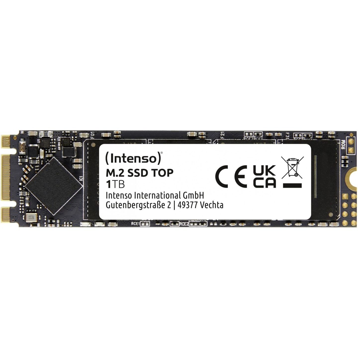 Intenso High Performance 1TB M.2 SSD - SATA III 520 MB/s - 3832460 (Boxed) — Buy in Cyprus with Fast Delivery