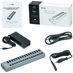Buy DI-TEC USB 3.0 Hub 16-Port 90W - USB-A Hub, 16 Ports, 90W PD in Cyprus, Nicosia, Limassol, Larnaka, Pafos