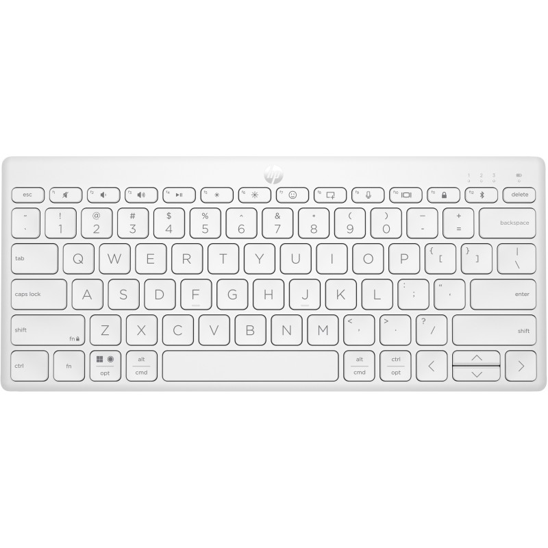 Buy HP 350 Compact Multi-Device Bluetooth Keyboard - HP 350 - White in Cyprus, Nicosia, Limassol, Larnaka, Pafos