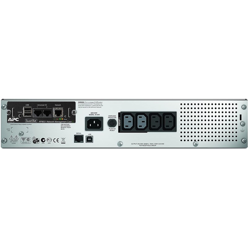 Buy APC Smart-UPS Rack 2U SMT750RMI2UNC - SMT750RMI2UNC - 750 VA / 500 W, Networ... in Cyprus, Nicosia, Limassol, Larnaka, Pafos