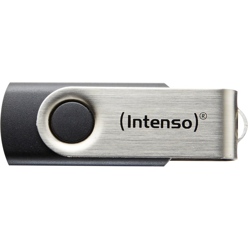 Buy Intenso Basic Line Stick 8GB USB 2.0 - Black & Silver in Cyprus, Nicosia, Limassol, Larnaka, Pafos