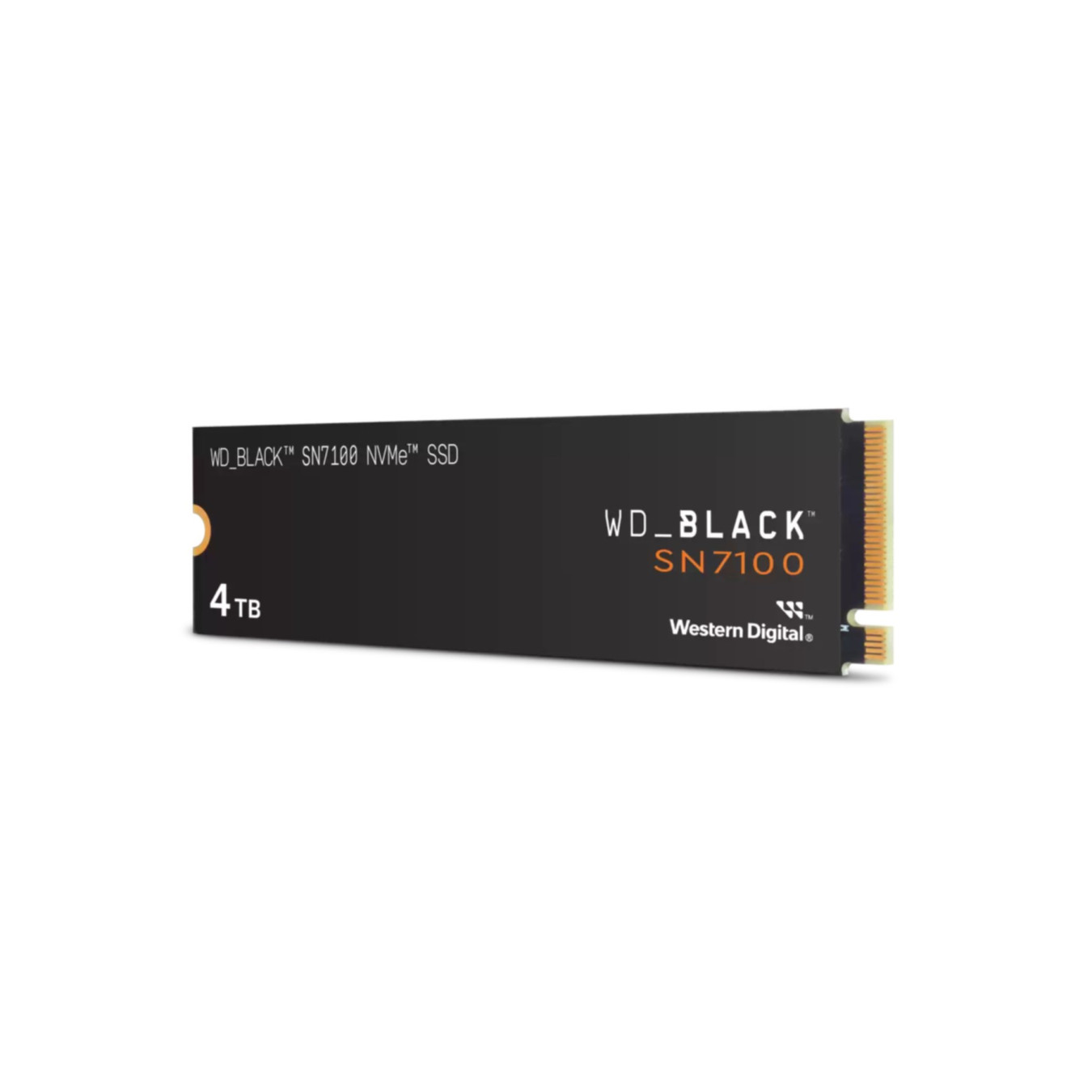 WD Black SN7100 WDS400T4X0E - 4TB NVMe SSD (M.2 2280) PCIe Gen4 x4, 3D TLC, up to 7000/6700 MB/s