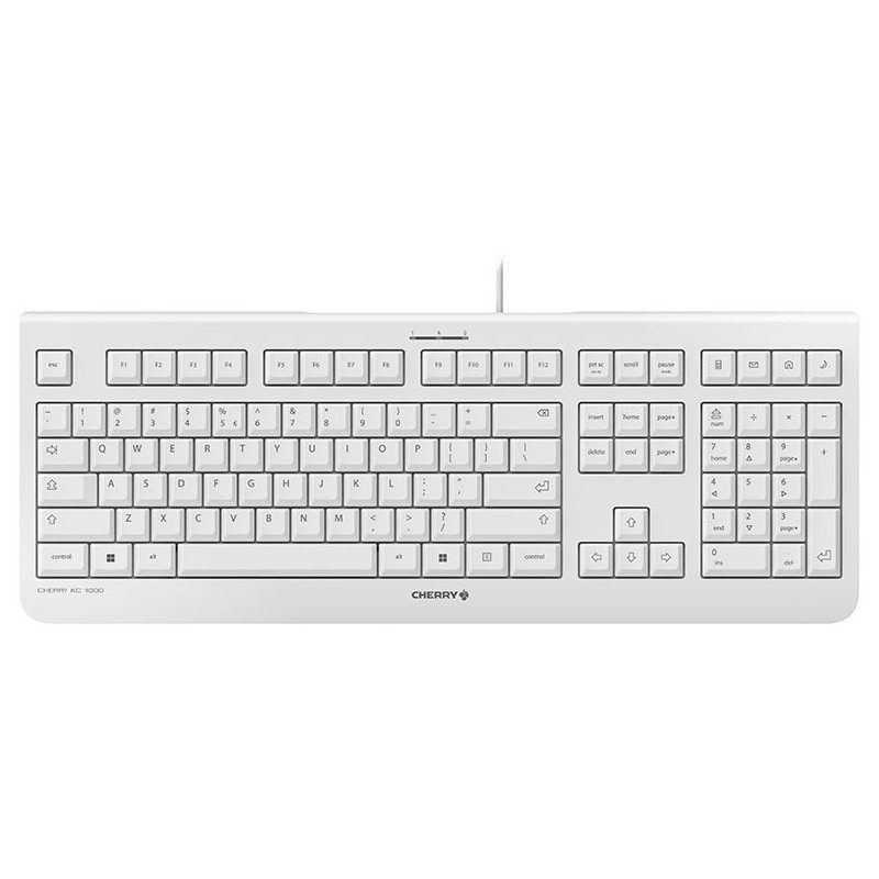 Buy Cherry Keyboard KC 1000 - KC 1000 - Beige US/EU layout in Cyprus, Nicosia, Limassol, Larnaka, Pafos