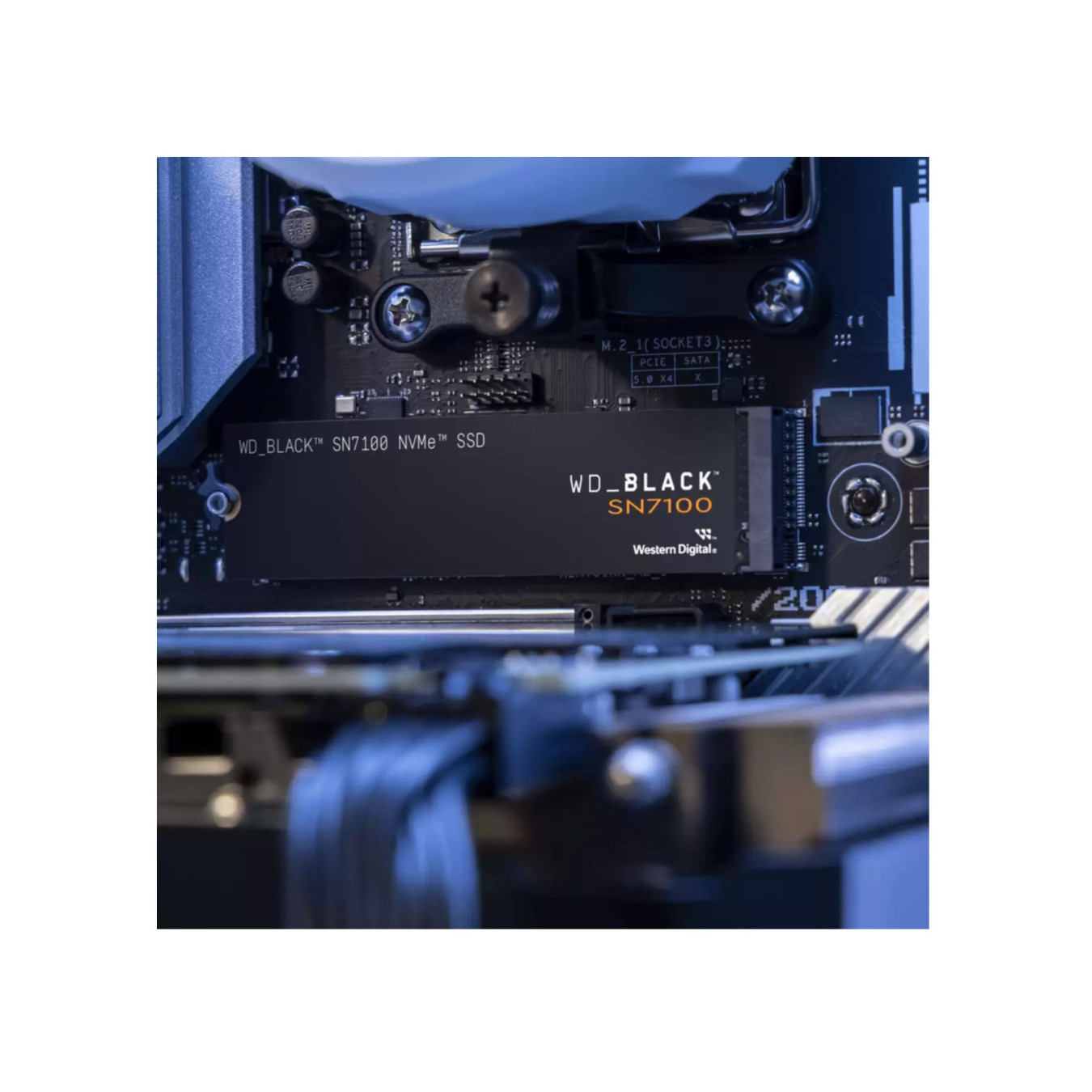 WD Black SN7100 WDS400T4X0E - 4TB NVMe SSD (M.2 2280) PCIe Gen4 x4, 3D TLC, up to 7000/6700 MB/s