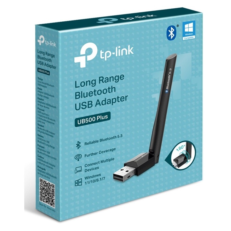 Buy TP-Link Bluetooth UB500 Plus Bluetooth 5.3 USB Adapter - UB500 Plus - Blueto... in Cyprus, Nicosia, Limassol, Larnaka, Pafos