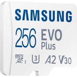 Buy Samsung EVO Plus microSDXC UHS-I U3 - 256GB - with SD Adapter in Cyprus, Nicosia, Limassol, Larnaka, Pafos