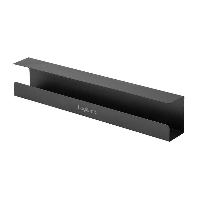 Buy LogiLink Management Tray for Under-Desk Mounting 600 x 76 x 114 mm - Black in Cyprus, Nicosia, Limassol, Larnaka, Pafos