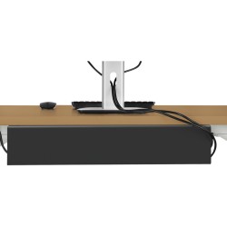 Buy LogiLink Management Tray for Under-Desk Mounting 600 x 76 x 114 mm - Black in Cyprus, Nicosia, Limassol, Larnaka, Pafos