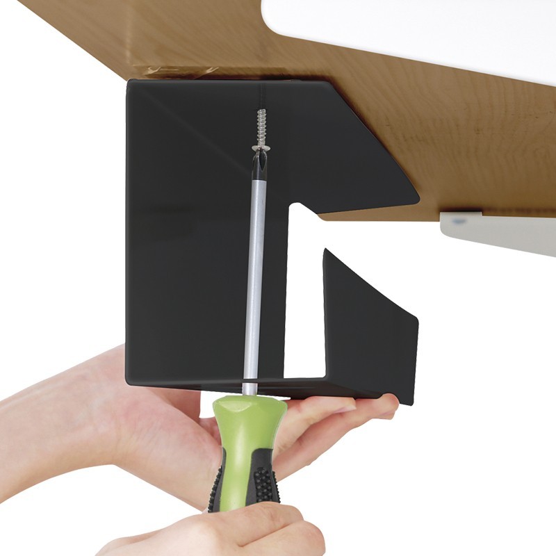 Buy LogiLink Management Tray for Under-Desk Mounting 600 x 76 x 114 mm - Black in Cyprus, Nicosia, Limassol, Larnaka, Pafos