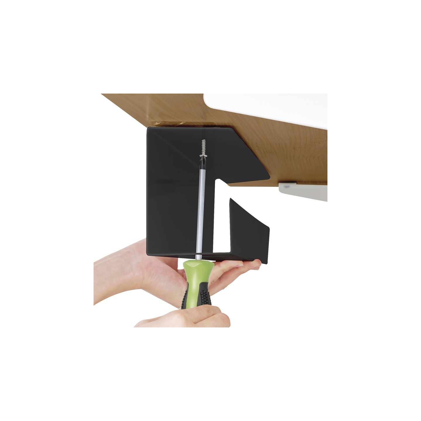 LogiLink Management Tray for Under-Desk Mounting 600 x 76 x 114 mm - Black — Buy in Cyprus with Fast Delivery