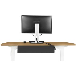 Buy LogiLink Management Tray for Under-Desk Mounting 600 x 76 x 114 mm - Black in Cyprus, Nicosia, Limassol, Larnaka, Pafos