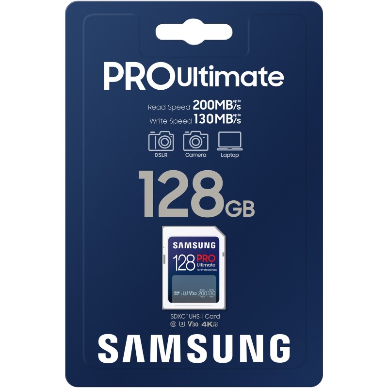 Buy CARD Card 128GB Samsung XC PRO Ultimate (CL10) retail - XC PRO Ultimate - 12... in Cyprus, Nicosia, Limassol, Larnaka, Pafos