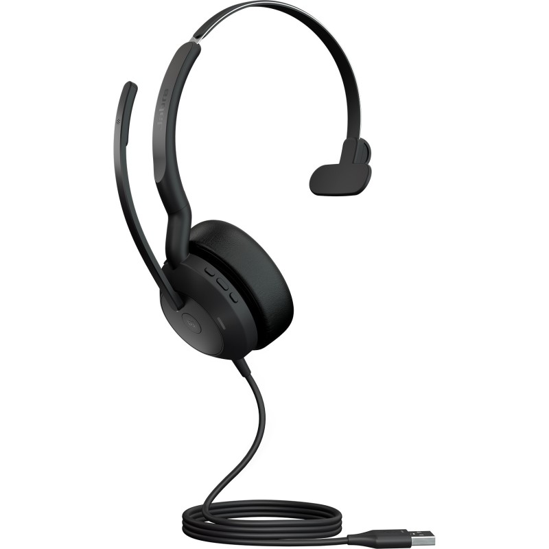 Buy Jabra Evolve2 50 USB-A MS Mono - Evolve2 50 - Over-ear, USB-A, Mono in Cyprus, Nicosia, Limassol, Larnaka, Pafos