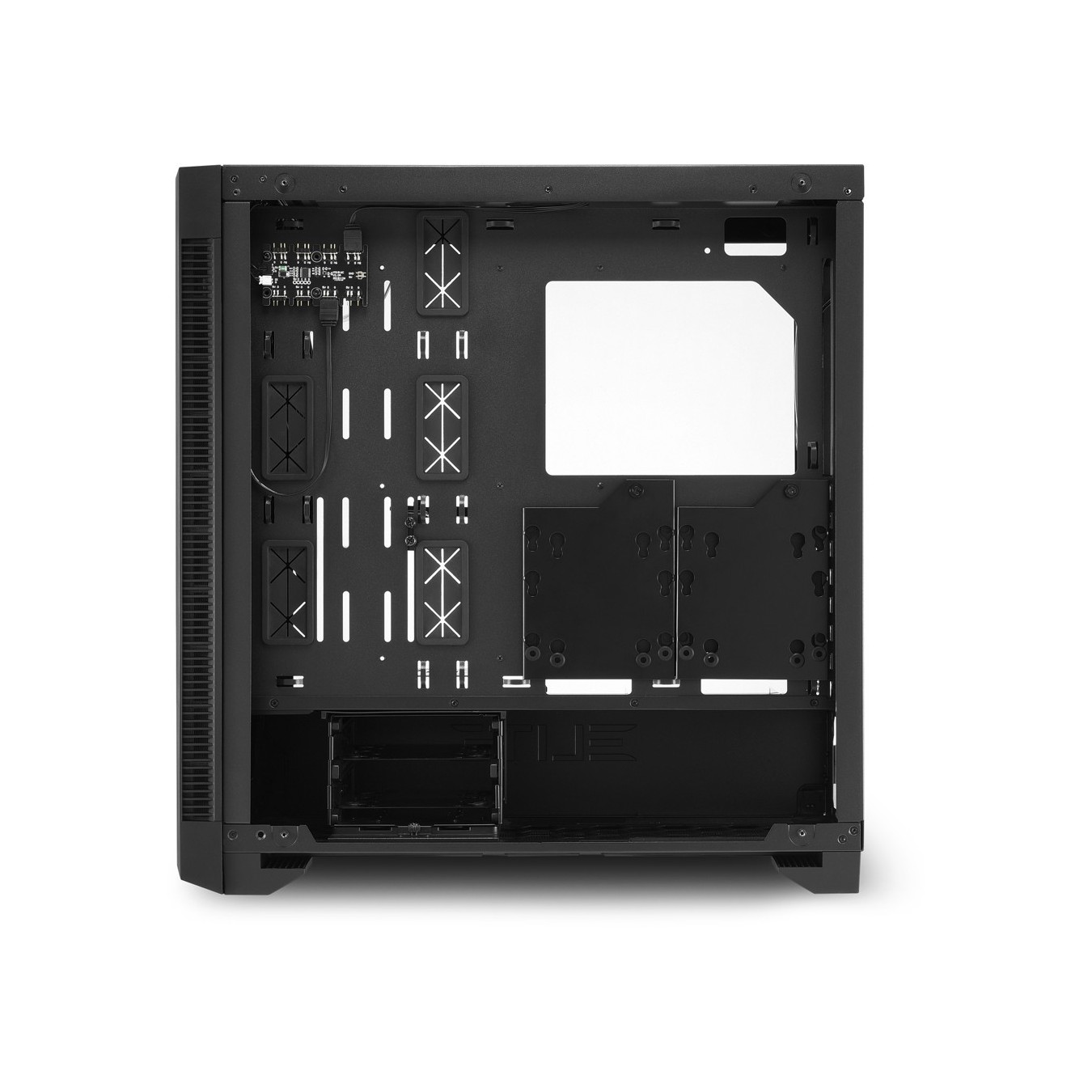 Sharkoon Elite Shark CA200M ATX E-ATX 1xGlas Black - CA200M - Black — Buy in Cyprus with Fast Delivery