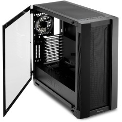 Buy Sharkoon Elite Shark CA200M ATX E-ATX 1xGlas Black - CA200M - Black in Cyprus, Nicosia, Limassol, Larnaka, Pafos