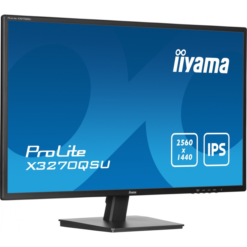 Buy IIYAMA 80.0cm (31.5') - X3270QSU-B1 - 16:9, IPS, 2xHDMI, DP, 3xUSB in Cyprus, Nicosia, Limassol, Larnaka, Pafos