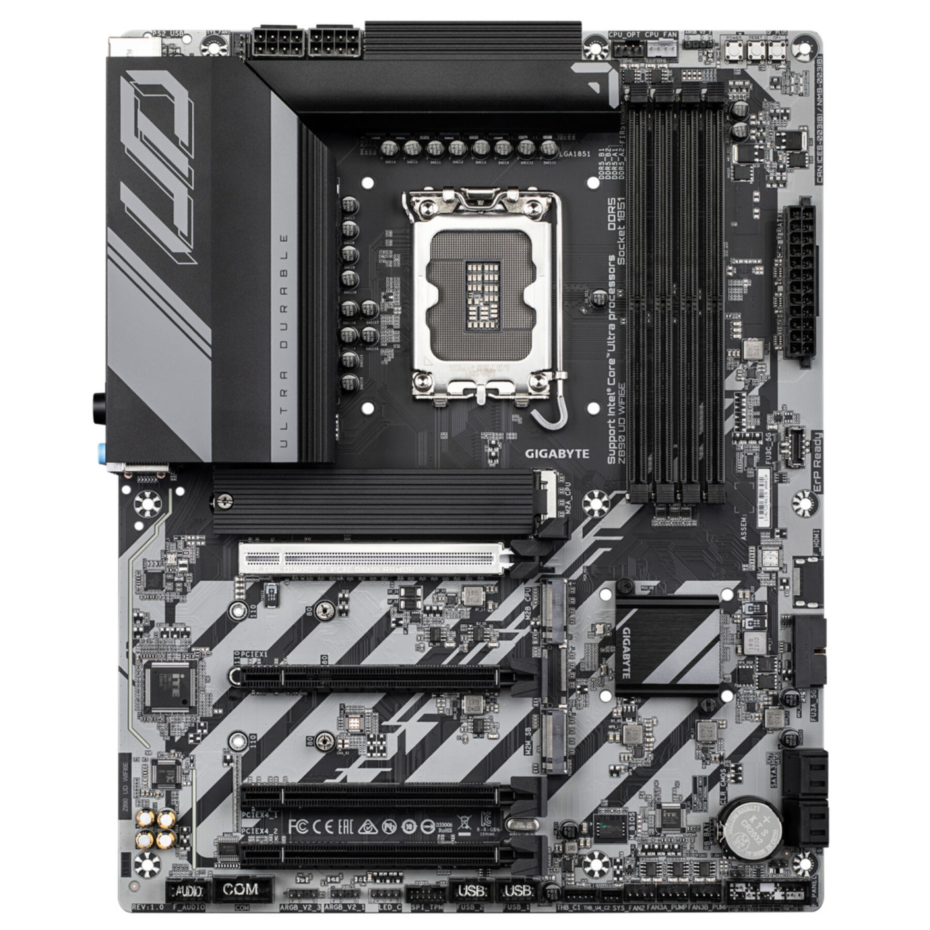 GIGABYTE GA-Z890 UD WIFI6E - LGA1851 ATX Motherboard, DDR5, 4x DIMM, 256GB Max, WiFi 6E — Buy in Cyprus with Fast Delivery