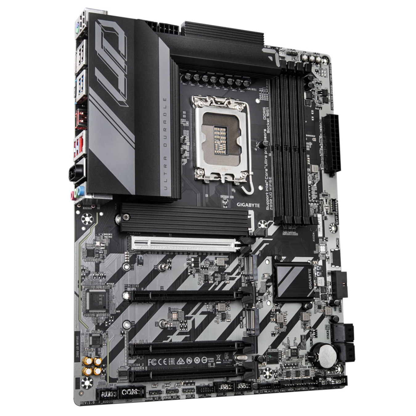 GIGABYTE GA-Z890 UD WIFI6E - LGA1851 ATX Motherboard, DDR5, 4x DIMM, 256GB Max, WiFi 6E — Buy in Cyprus with Fast Delivery