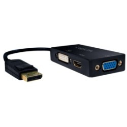 Buy Logilink 4K DisplayPort 1.2 to DVI HDMI VGA Adapter in Cyprus, Nicosia, Limassol, Larnaka, Pafos