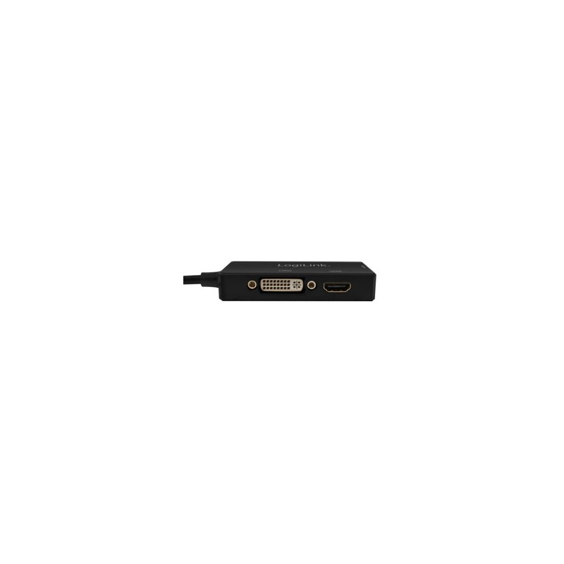 Buy Logilink 4K DisplayPort 1.2 to DVI HDMI VGA Adapter in Cyprus, Nicosia, Limassol, Larnaka, Pafos