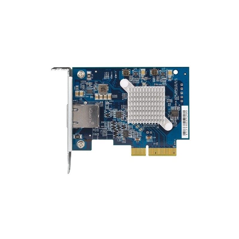 Buy QNAP Network Adapter - QXG-10G1T - PCIe 3.0 x4, 1x RJ45 10GbE in Cyprus, Nicosia, Limassol, Larnaka, Pafos