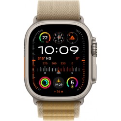 Buy APPLE Watch Ultra 2 GPS + Cellular 49mm Natural Titanium Case with Tan Alpin... in Cyprus, Nicosia, Limassol, Larnaka, Pafos