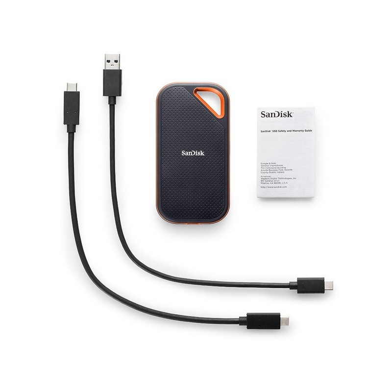 Buy SanDisk Extreme PRO Portable SSD 4TB - Black, USB-C, USB 3.2 Gen2x2, NVMe in Cyprus, Nicosia, Limassol, Larnaka, Pafos