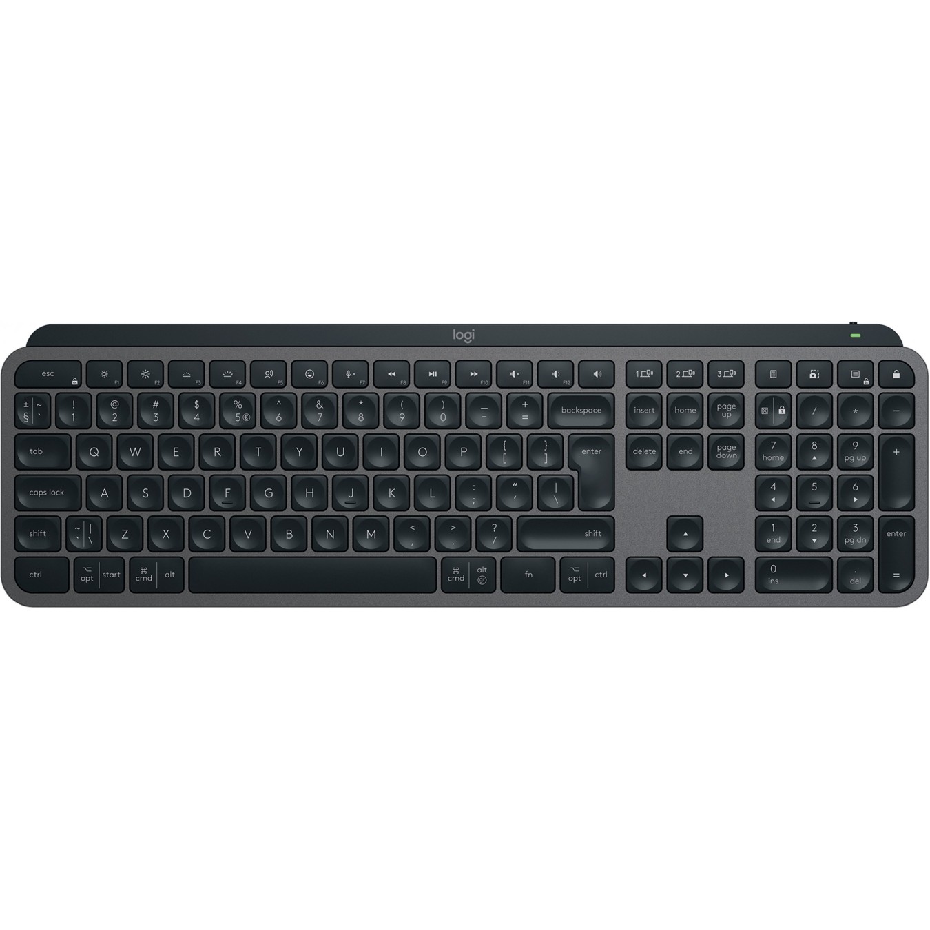 Logitech MX Keys S Wireless Keyboard Graphite US Layout - MX Keys S - Graphite US Layout — Buy in Cyprus with Fast Delivery