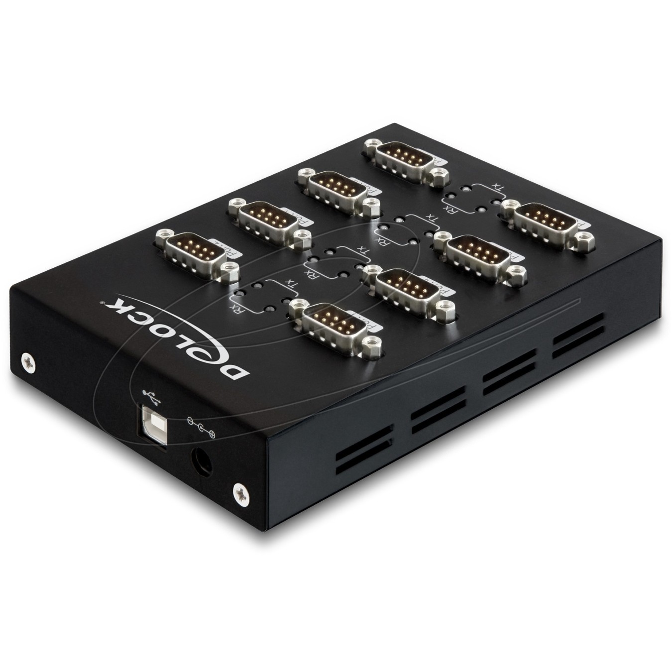 DELOCK USB 2.0 Serial 8-Port Industrial RS-232 Adapter - Characteristics (Color, Memory size, CPU speed, etc)