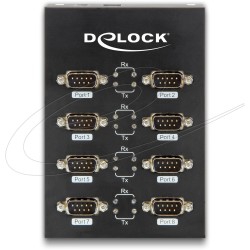 Buy DELOCK USB 2.0 Serial 8-Port Industrial RS-232 Adapter - Characteristics (Co... in Cyprus, Nicosia, Limassol, Larnaka, Pafos
