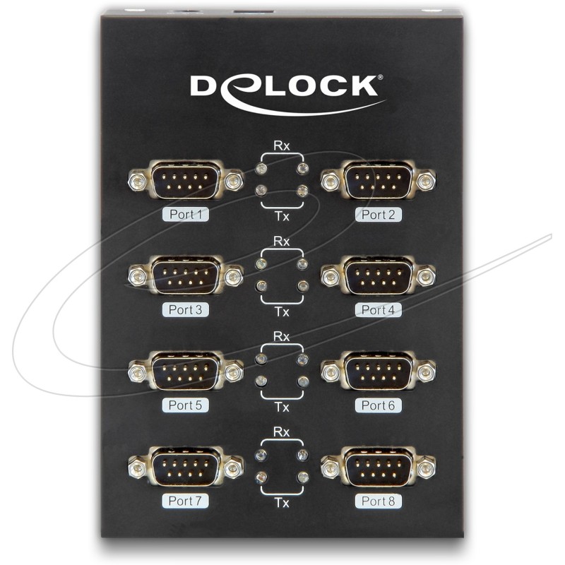 Buy DELOCK USB 2.0 Serial 8-Port Industrial RS-232 Adapter - Characteristics (Co... in Cyprus, Nicosia, Limassol, Larnaka, Pafos