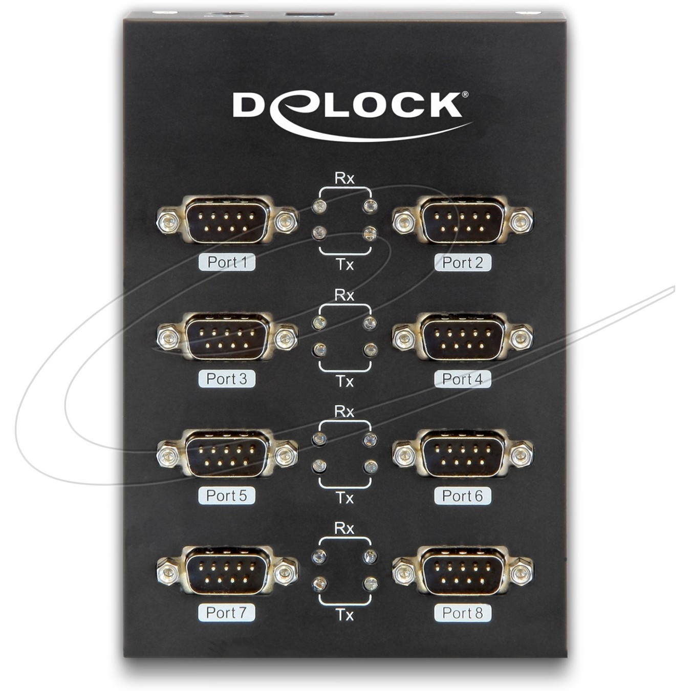 DELOCK USB 2.0 Serial 8-Port Industrial RS-232 Adapter - Characteristics (Color, Memory size, CPU speed, etc)