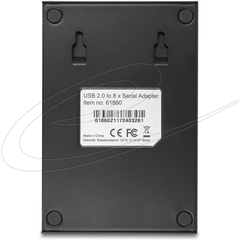 Buy DELOCK USB 2.0 Serial 8-Port Industrial RS-232 Adapter - Characteristics (Co... in Cyprus, Nicosia, Limassol, Larnaka, Pafos