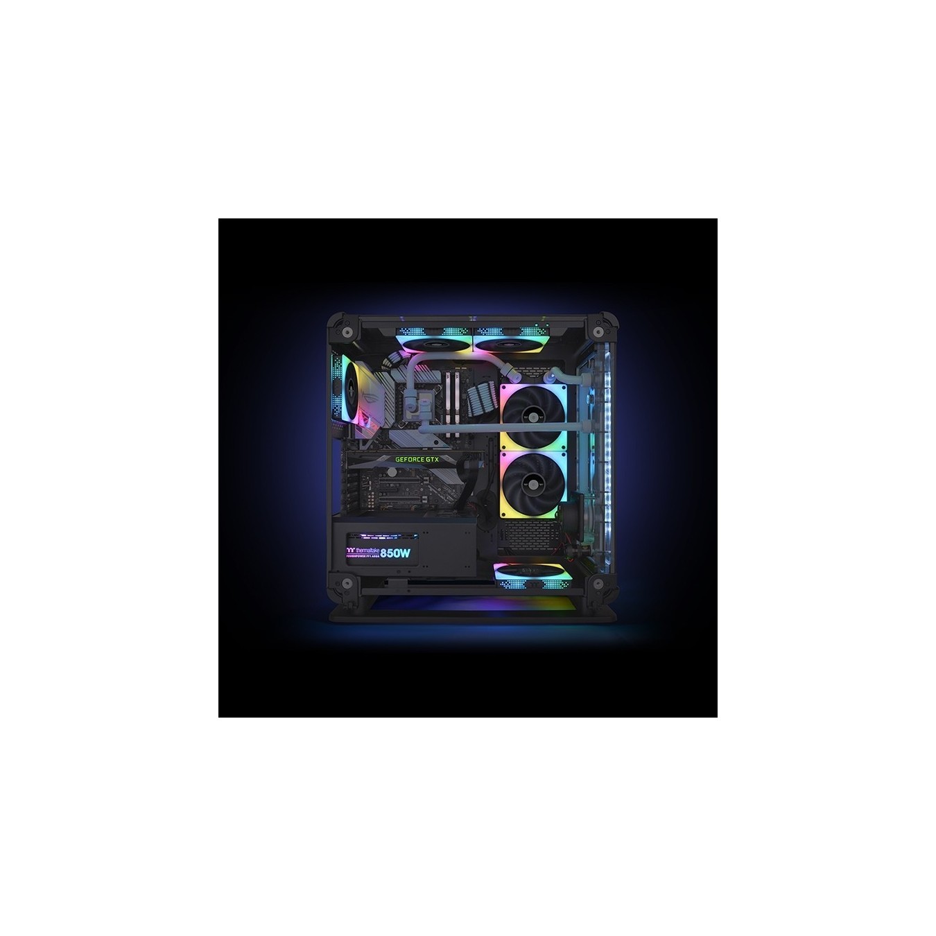 Thermaltake ToughFan 14 140mm Radiator Fan - PWM 500-2000 RPM - 3 Pack — Buy in Cyprus with Fast Delivery