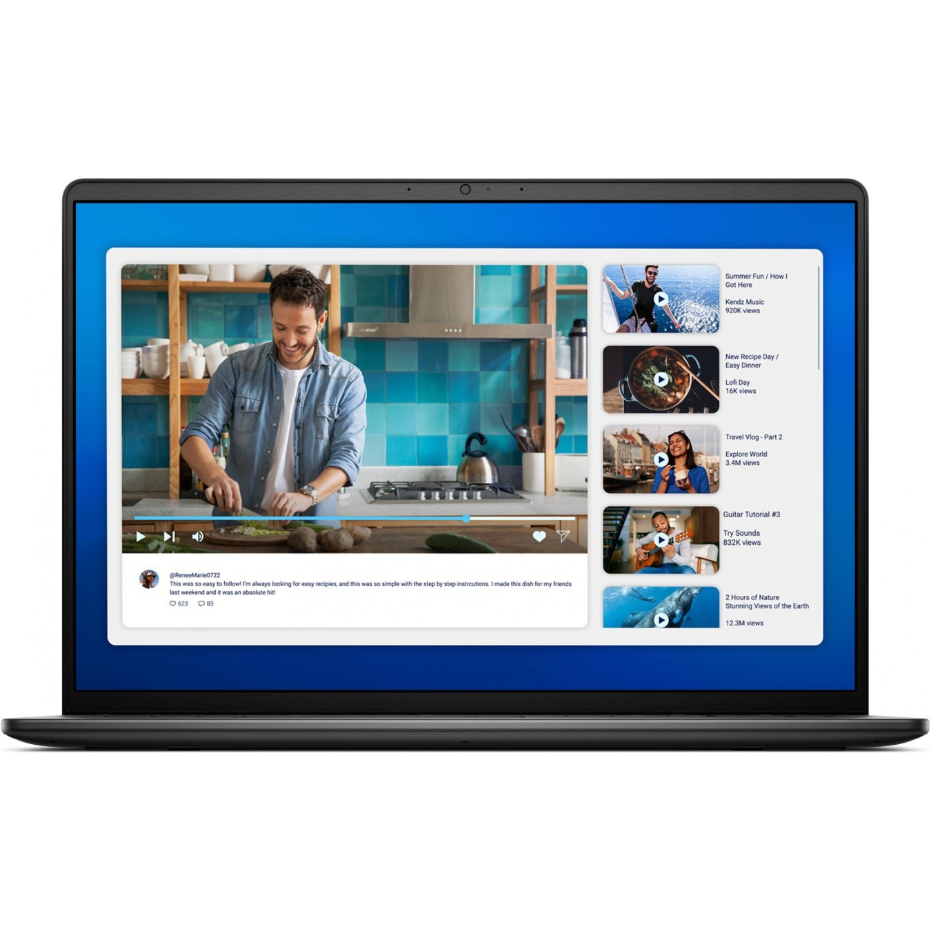 Dell 16 - DC16250 C7-150U - Characteristics (Color, Memory, CPU, etc) — Buy in Cyprus with Fast Delivery