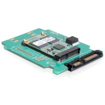 DELOCK SATA 22pin to mSATA 2.5in Converter - Adapter — Buy in Cyprus with Fast Delivery