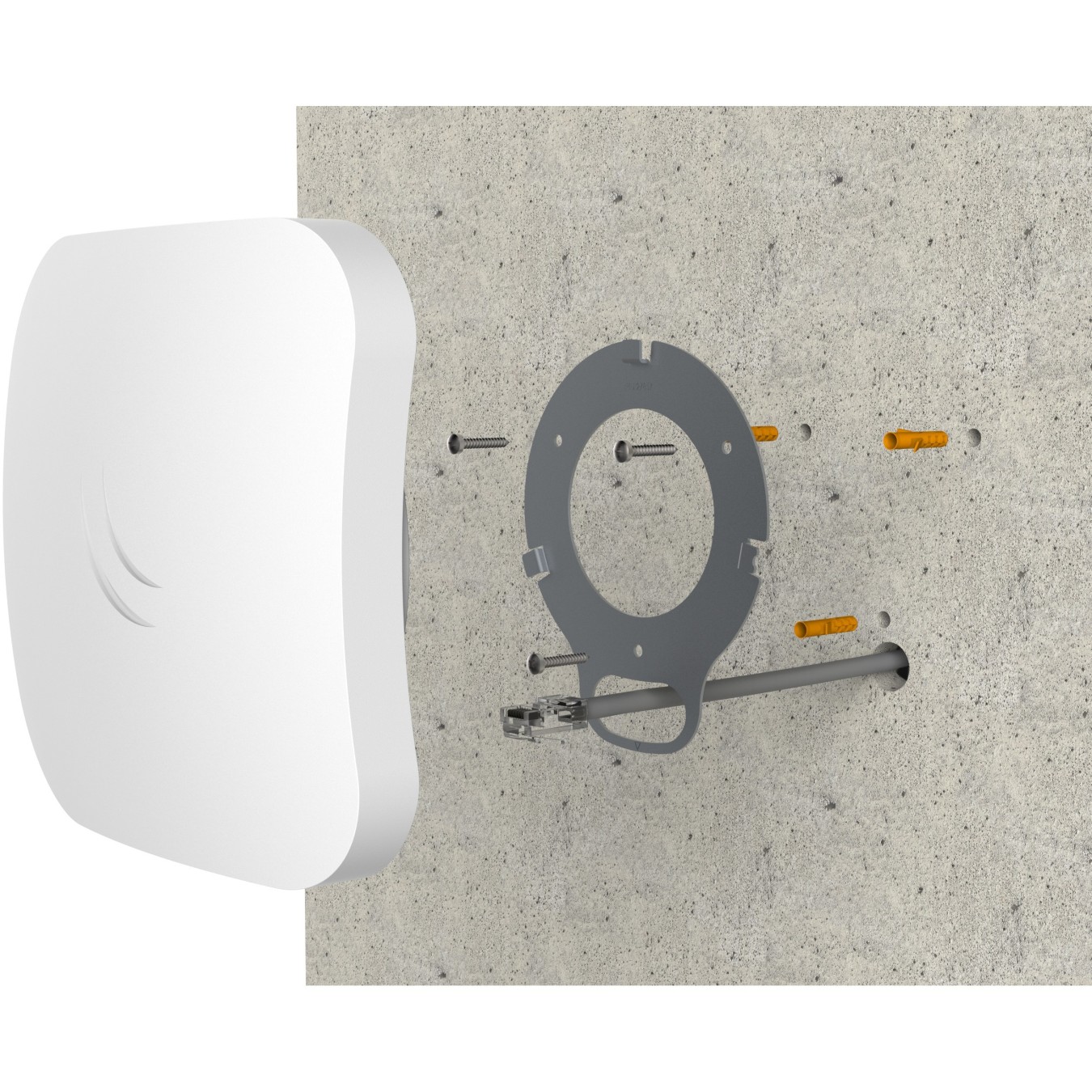MikroTik RBcAPGi-5acD2nD - RBcAPGi-5acD2nD - Ceiling Indoor AP, 802.11ac, 1x1GbE — Buy in Cyprus with Fast Delivery