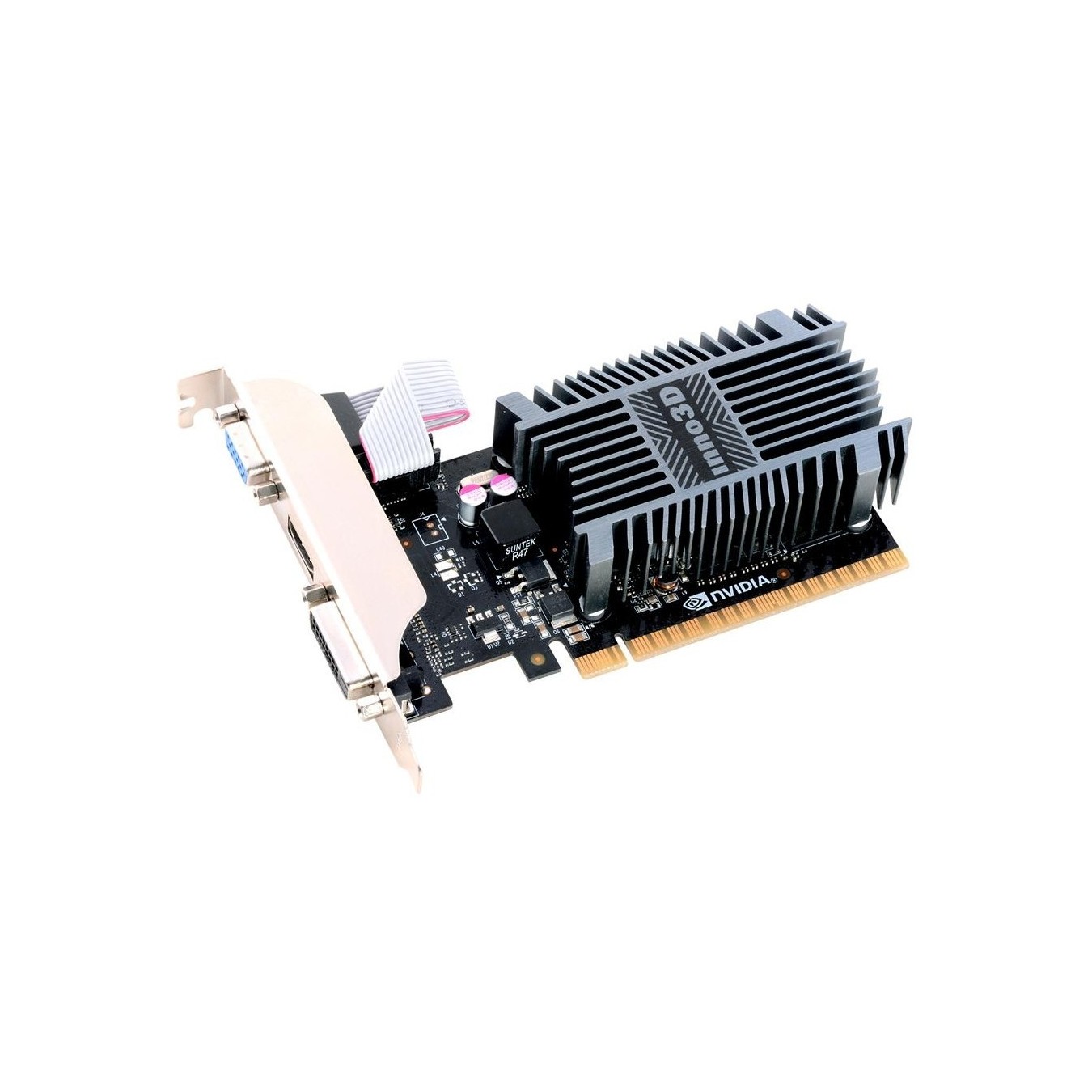 GT710 2GB Inno3D LP passiv DDR3 - GT710 - (Low-profile, Passive cooling) — Buy in Cyprus with Fast Delivery